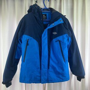 Wantdo Winter Ski Jacket Men's Size Small With Powder Skirt Blue
